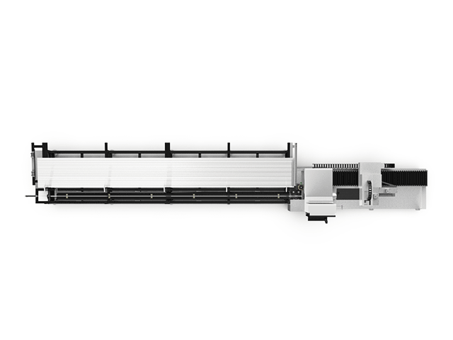 Machine de découpe laser de tubes légère à deux mandrins